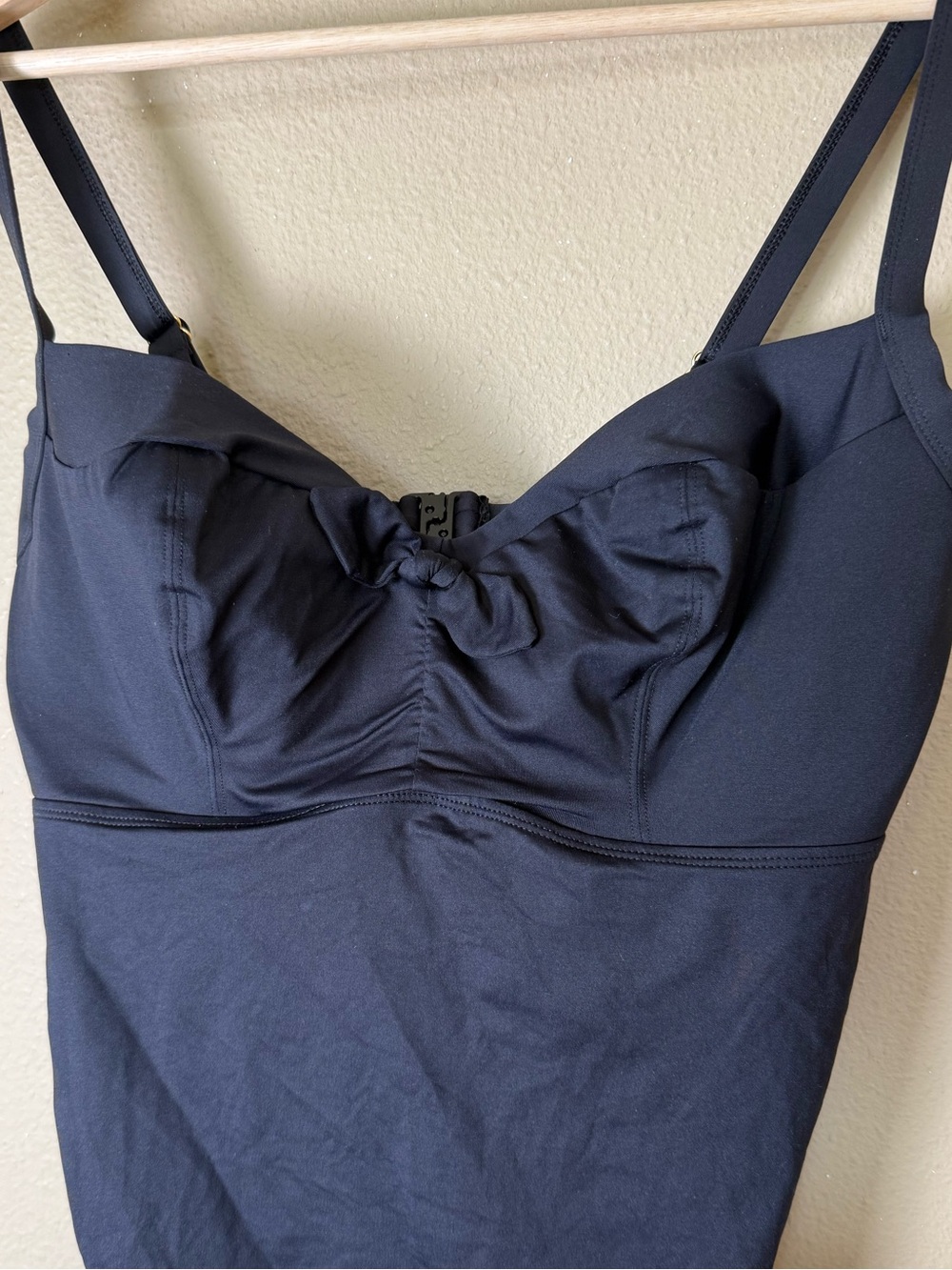 Cache Coeur Black Monaco Maternity Swimsuit One-Piece Size 36 E/F - Picture 5 of 9